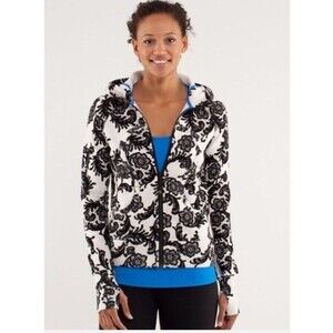 Lululemon Scuba Hoodie Laceoflage Polar 4 Rare